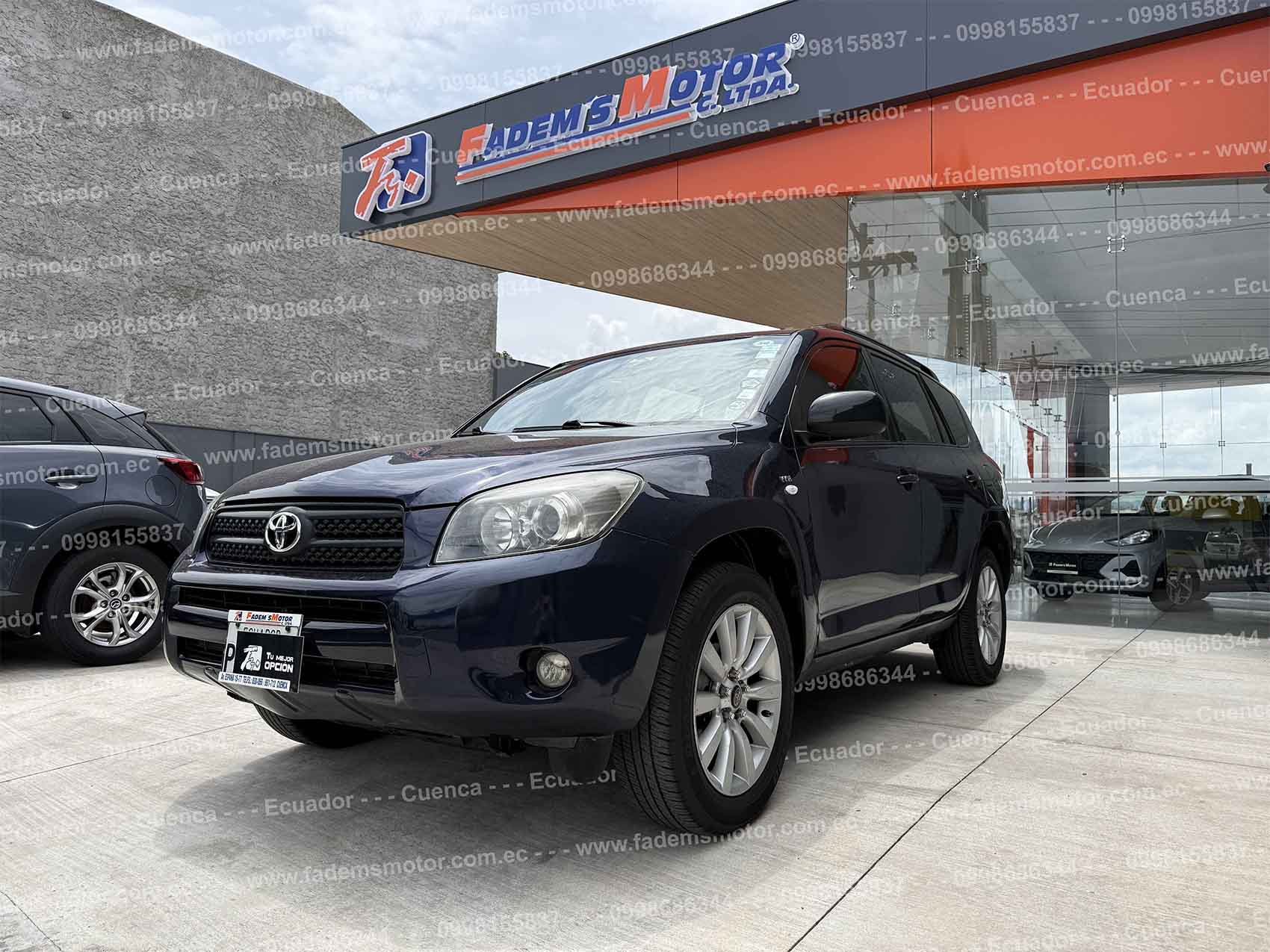 suv-todo-terreno-4x2-gasolina-toyota-rav4-rav-5-puertas-tm-manual-azul-2007-full-2.4-japones-halogenos-4-vidrios-y-retrovisores-electricos-parrilla-aros-deportivos-aleron-pantalla-camara-de-retro-faros-con-regulador-de-inclinacion-airbags-lector-sd-audio-bluetooth-bloqueo-central-alarma